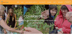 Desktop Screenshot of commoncause.org.uk